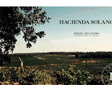 Tablet Screenshot of haciendasolano.com